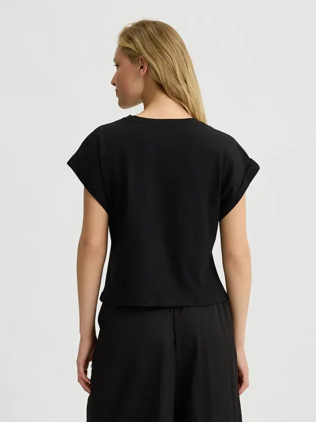 Хлопковая футболка Liu Jo Better